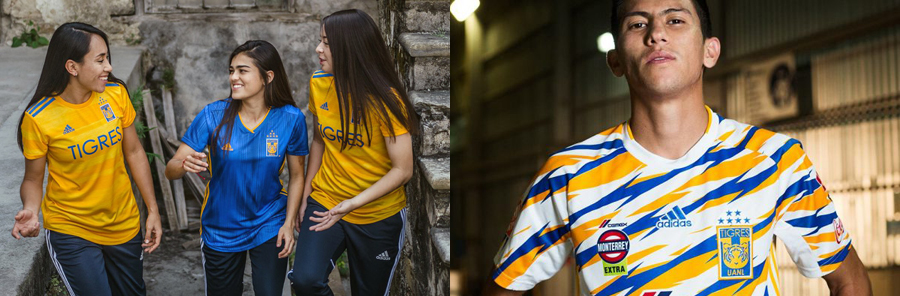 camisetas futbol Tigres UANL